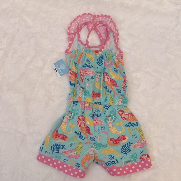 🧜🏻‍♀️ NWT Mermaid Romper - Picture 3 of 4